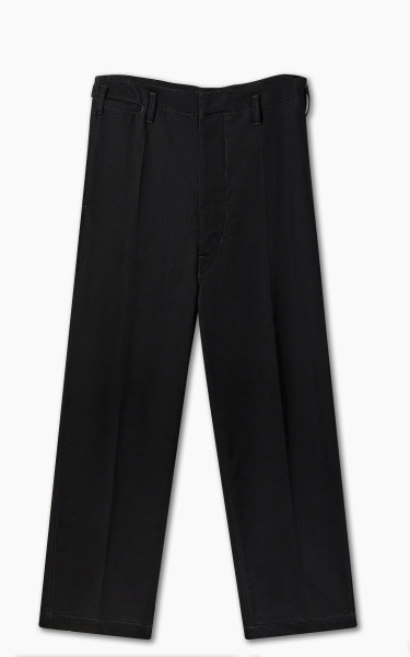Lemaire Maxi Chino Heavy Black Denim Black