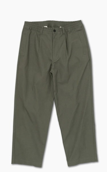 Still By Hand Welt Side Pocket Pants Olive