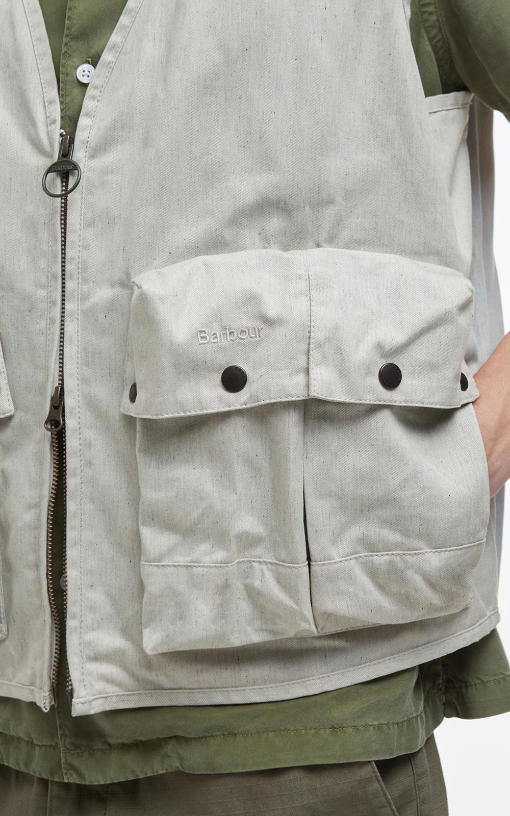 Barbour Modified Westmorland Vest Natural | Cultizm
