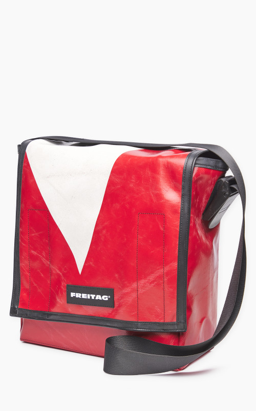 F21 Nightclub DJ/ Record-Messenger Bag Red 21-1