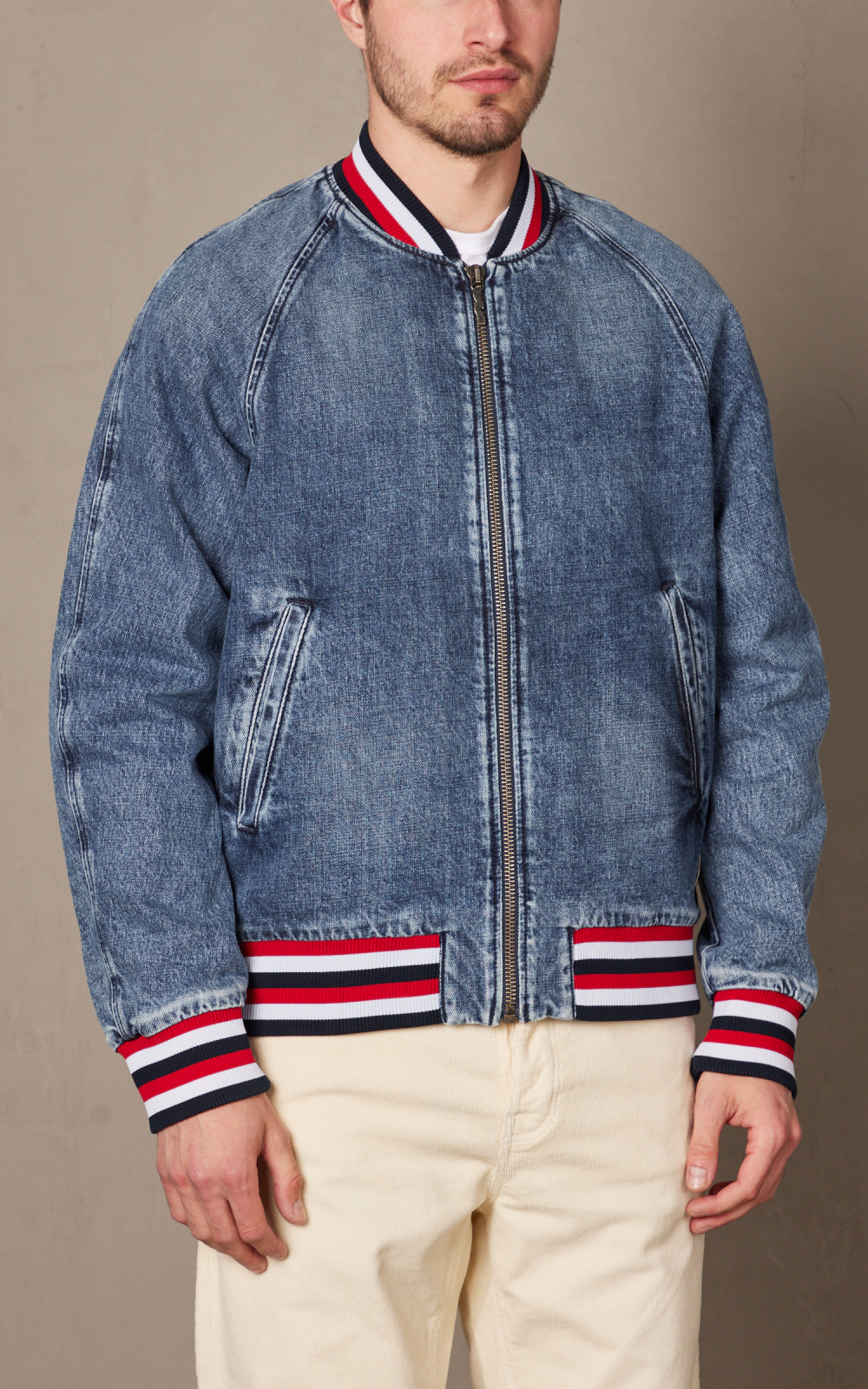 Nudie jeans bomber jacket sale