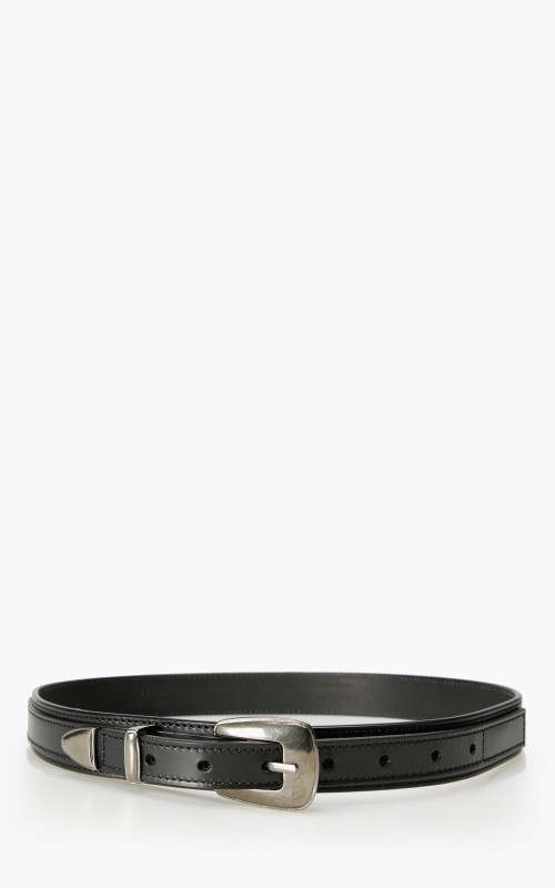 Lemaire Minimal Western Belt 3 Black X221-BT111-LL145-999