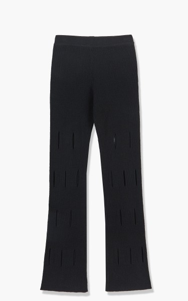 TheOpen Product Cut-Out Knit Pants Black GTO221KT012-Black