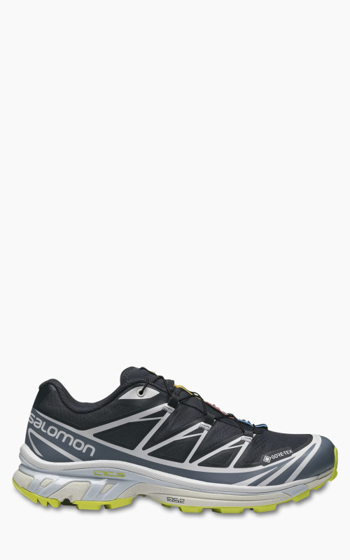 Salomon XT-6 Gore-Tex Sneakers Night Sky/China Blue/Lime