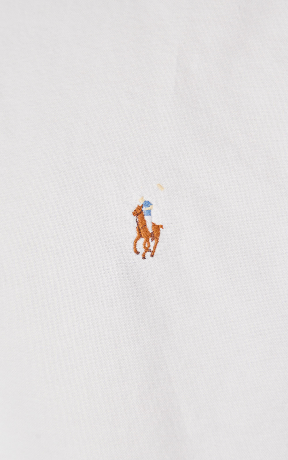 Polo Ralph Lauren Custom Fit Oxford Shirt White | Cultizm