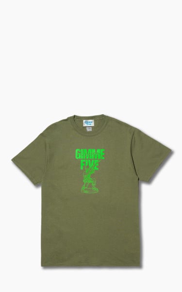 Gimme 5 Soldier Logo Tee Olive