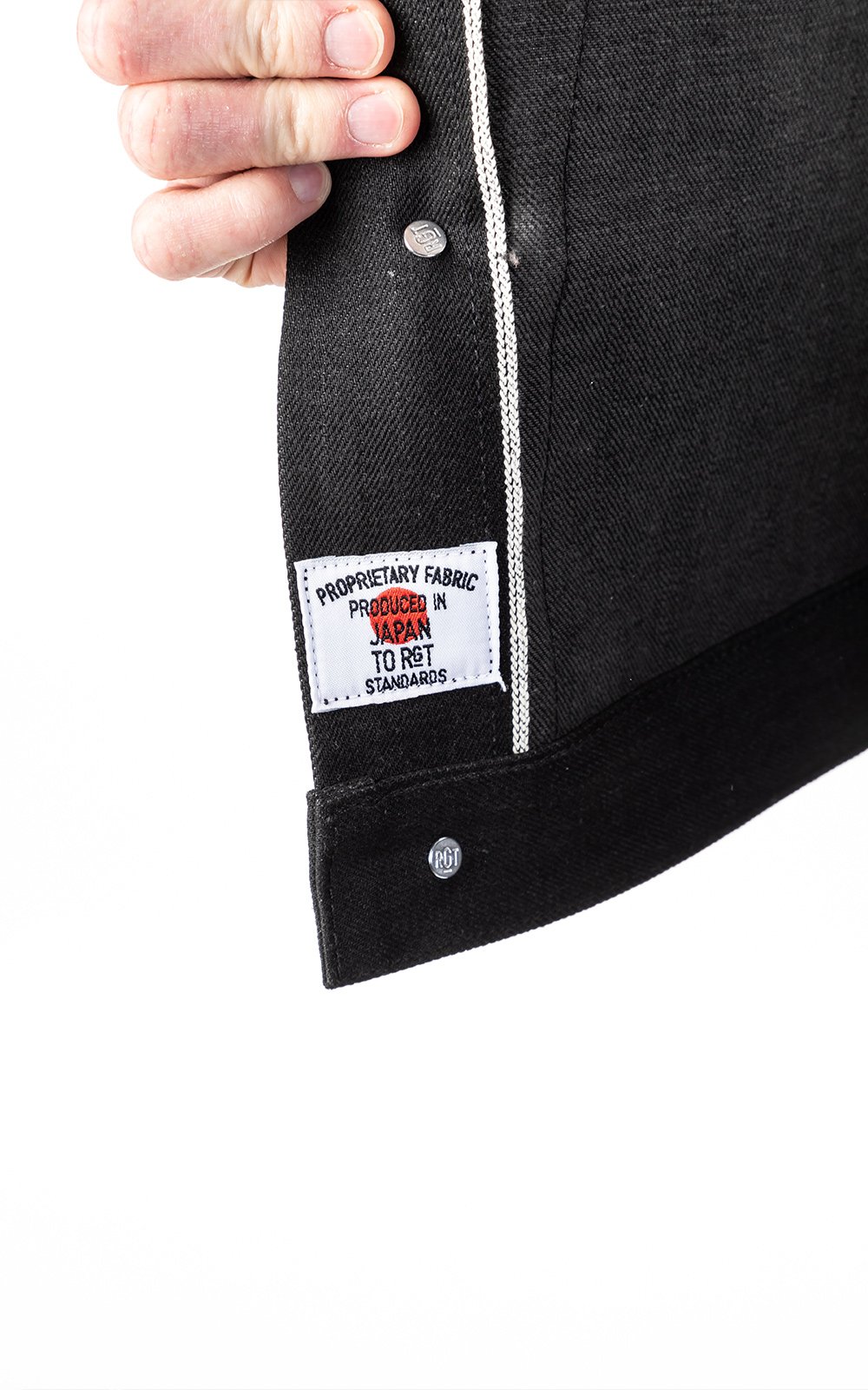 Rogue Territory Supply Jacket Stealth Black Selvedge 15oz | Cultizm
