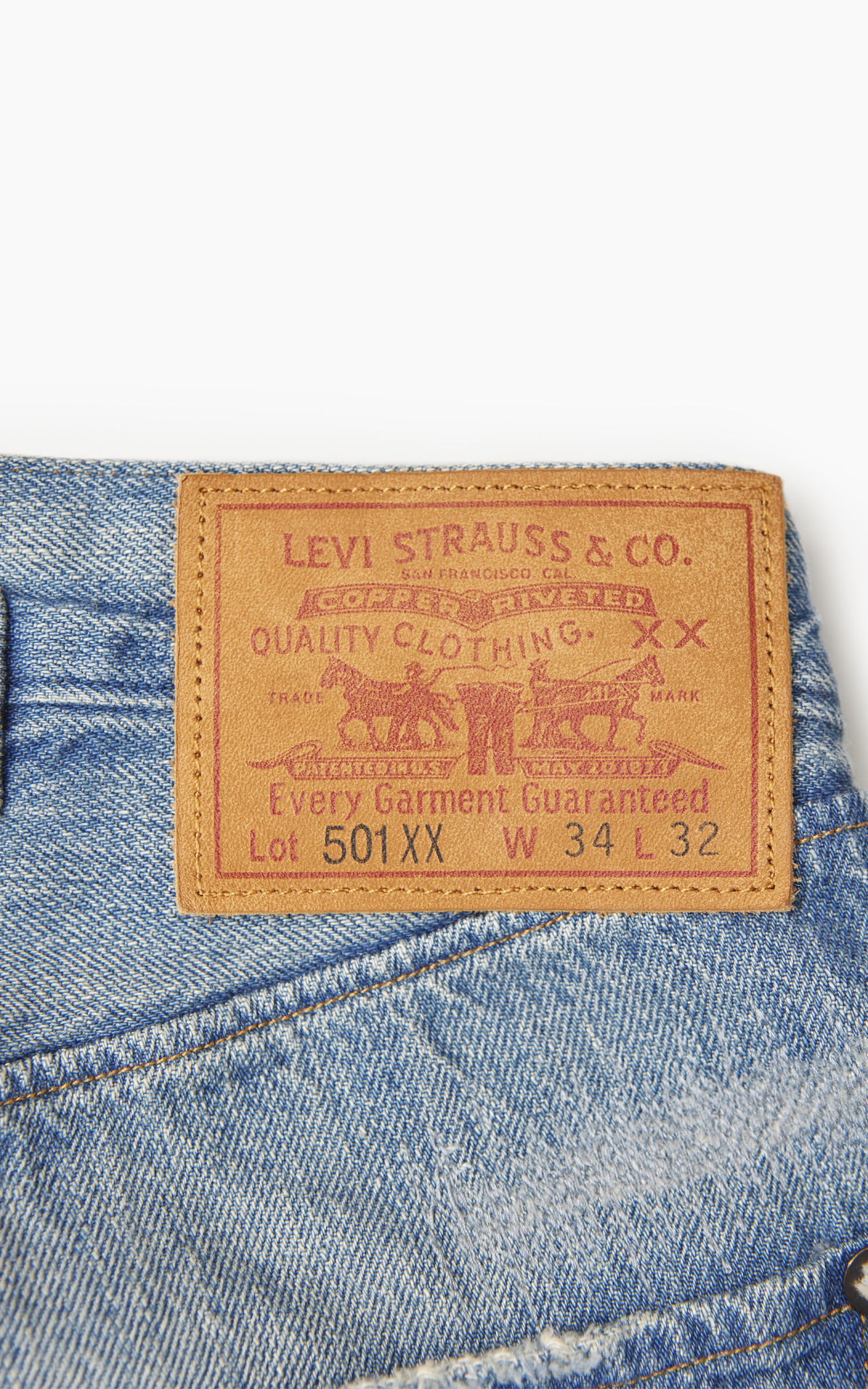 Lvc 1890 xx501 top jeans