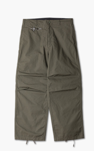 Engineered Garments Duffle Over Pant Heavyweight Cotton Ripstop Olive