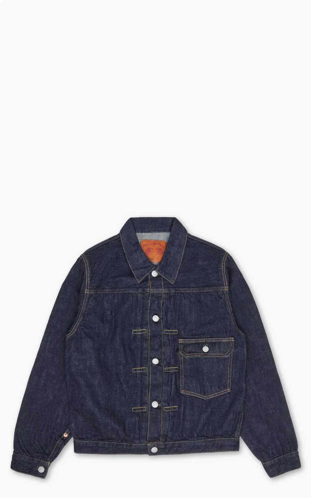 Fullcount 2107SSW Type 1 Selvedge Denim Jacket Super Smooth