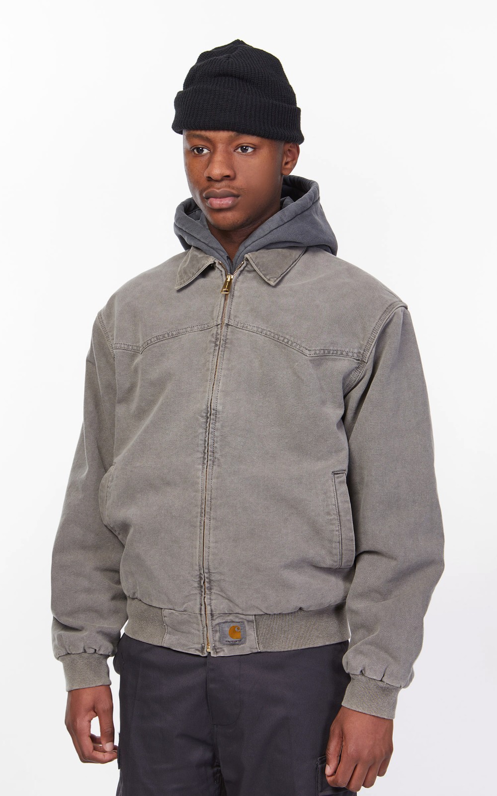 Carhartt WIP OG Santa Fe Jacket Black/Black Faded | Cultizm