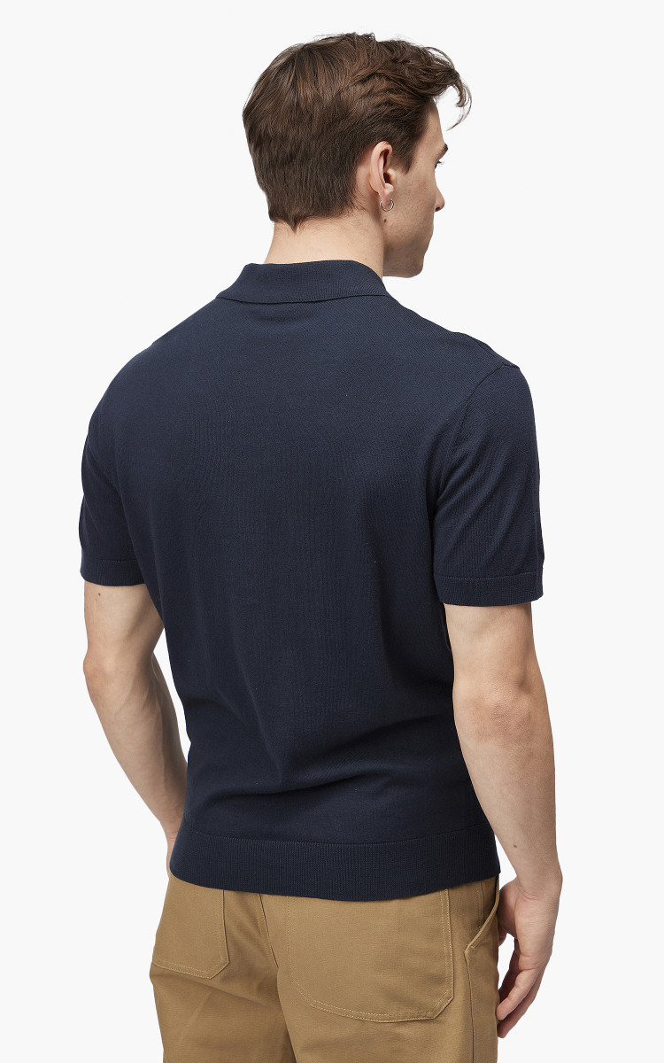 A.P.C. New Gregoire Polo Shirt Dark Navy | Cultizm