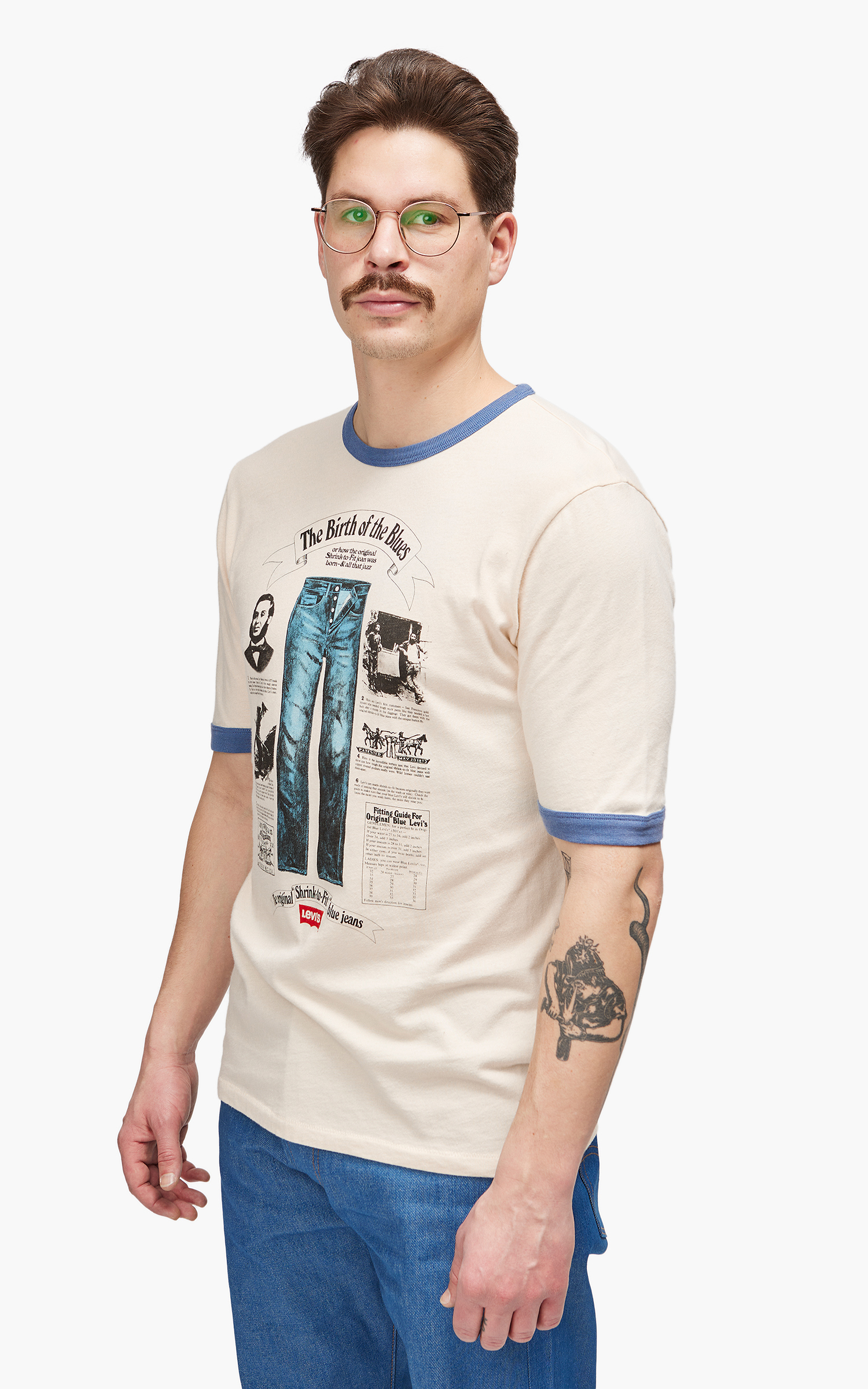 Levi's® Vintage Clothing 1970s Ringer Tee Birth Of The Blues | Cultizm