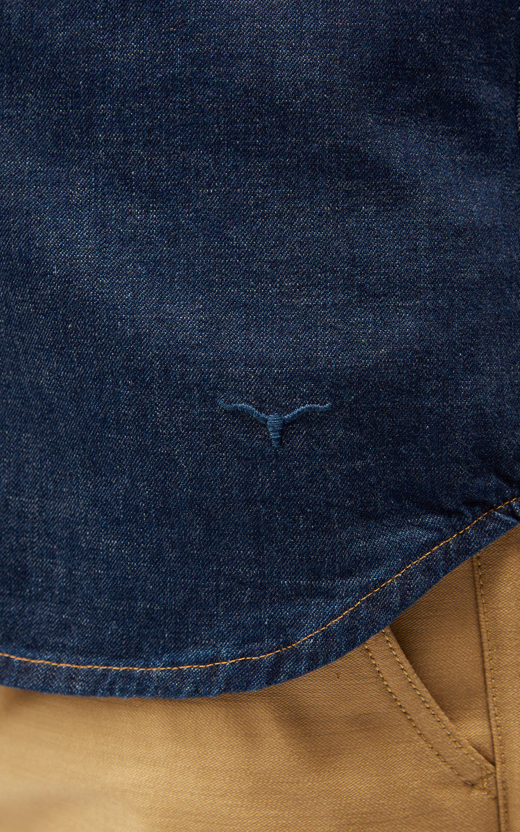Benzak BCS-01 Western Shirt Tinted Denim 8oz | Cultizm