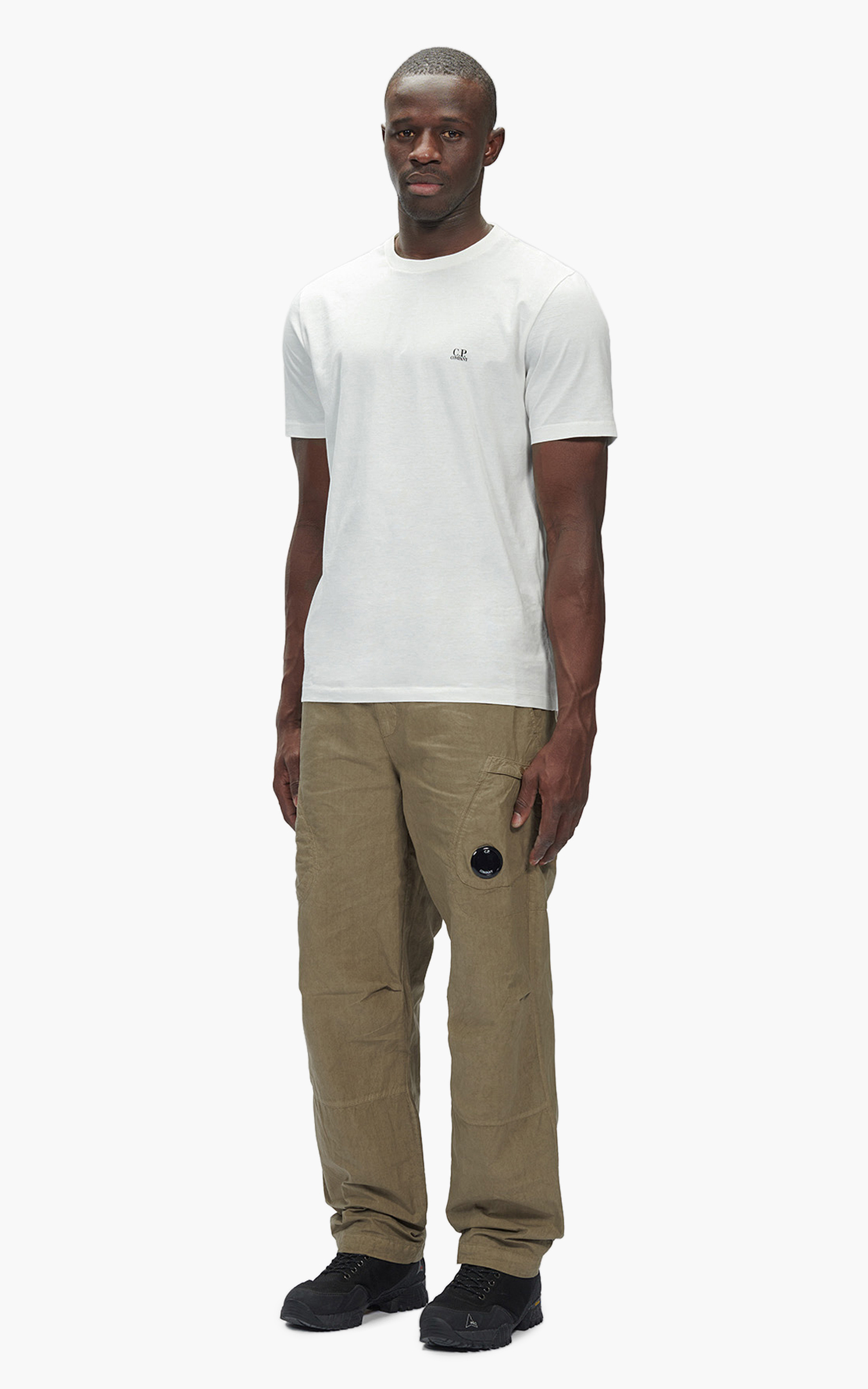 C.P. Company Ba-Tic Light Loose Pants Lead Grey | Cultizm