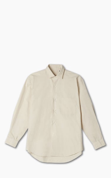 Kaptain Sunshine Cotton Semi Spread Collar Shirt Sand