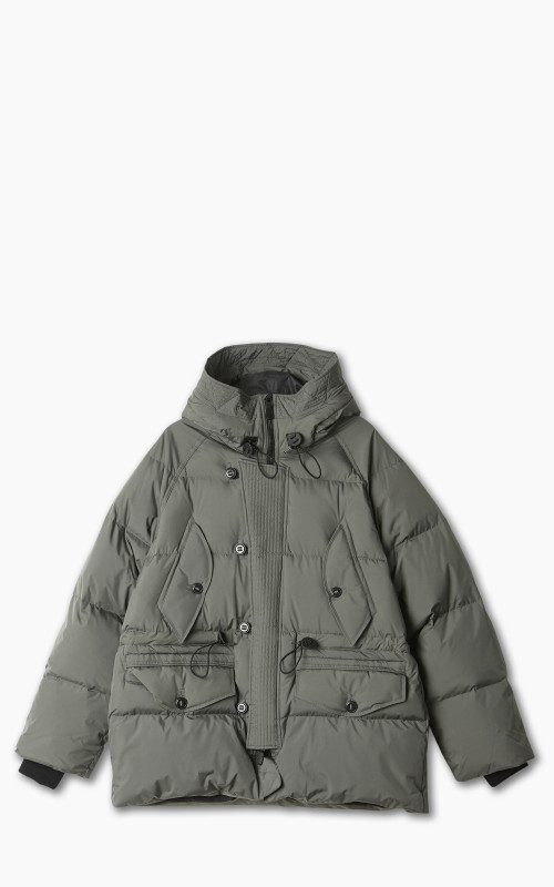 Eastlogue Windstorm Down Parka Olive Grey