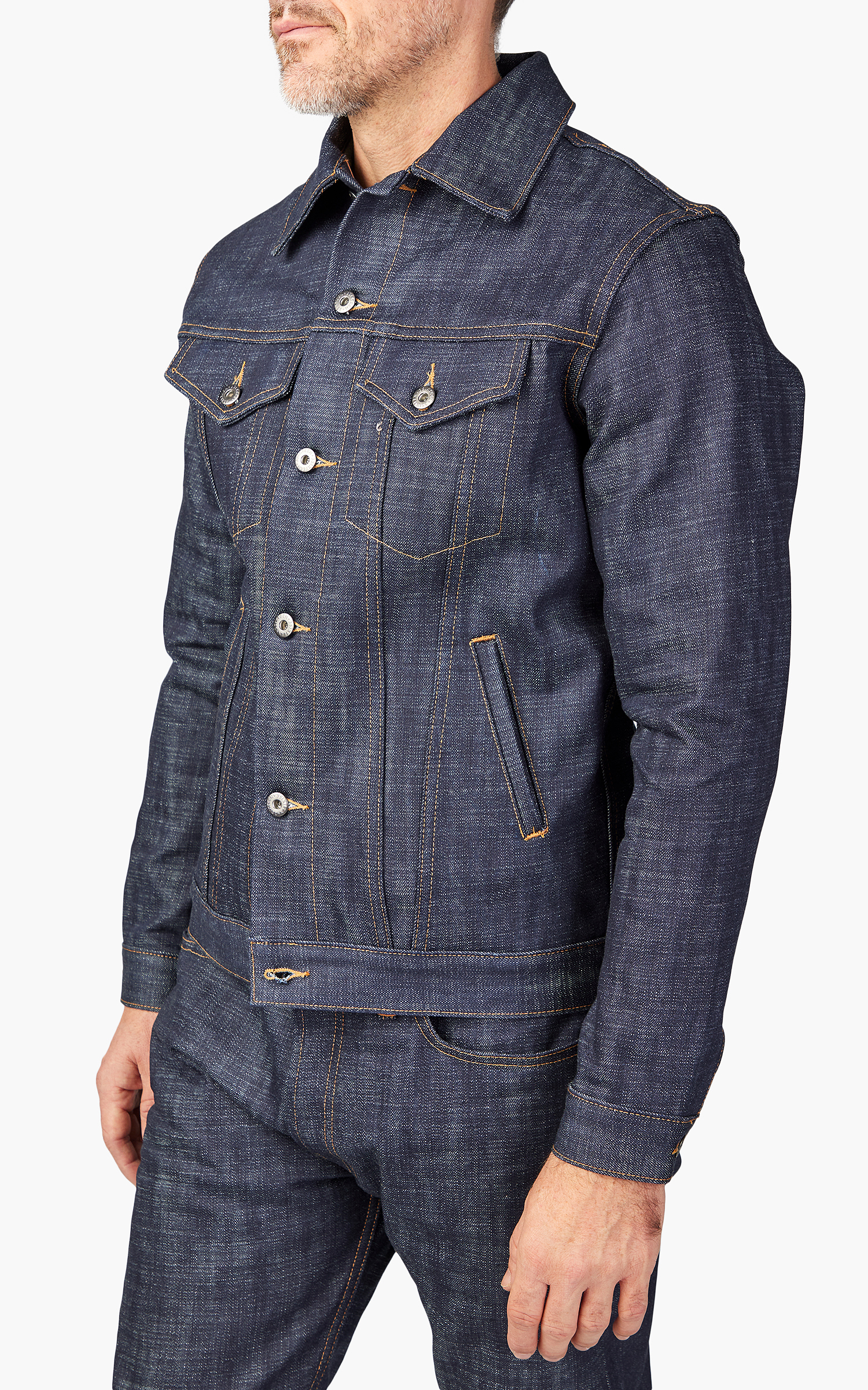 3sixteen Type 3S Denim Jacket Natural Indigo Selvedge 15.4oz Cultizm