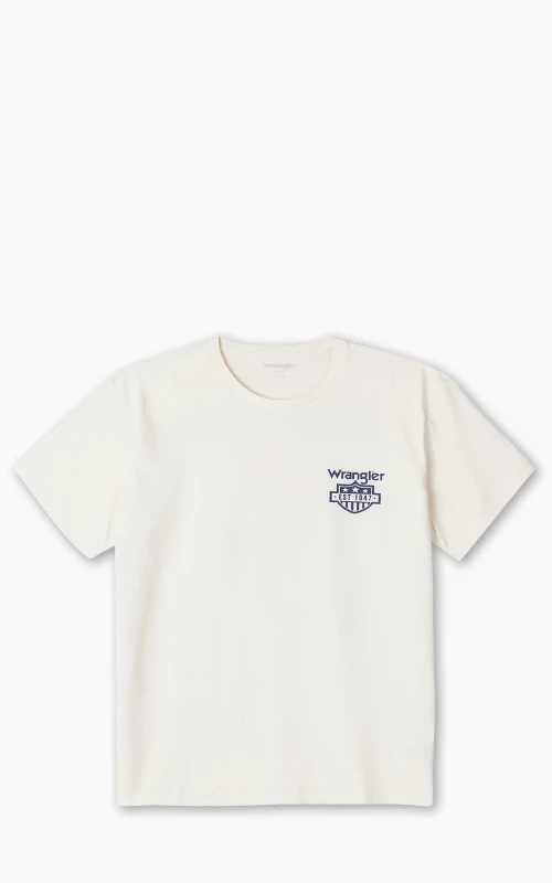 Wrangler Graphic Tee Vintage White