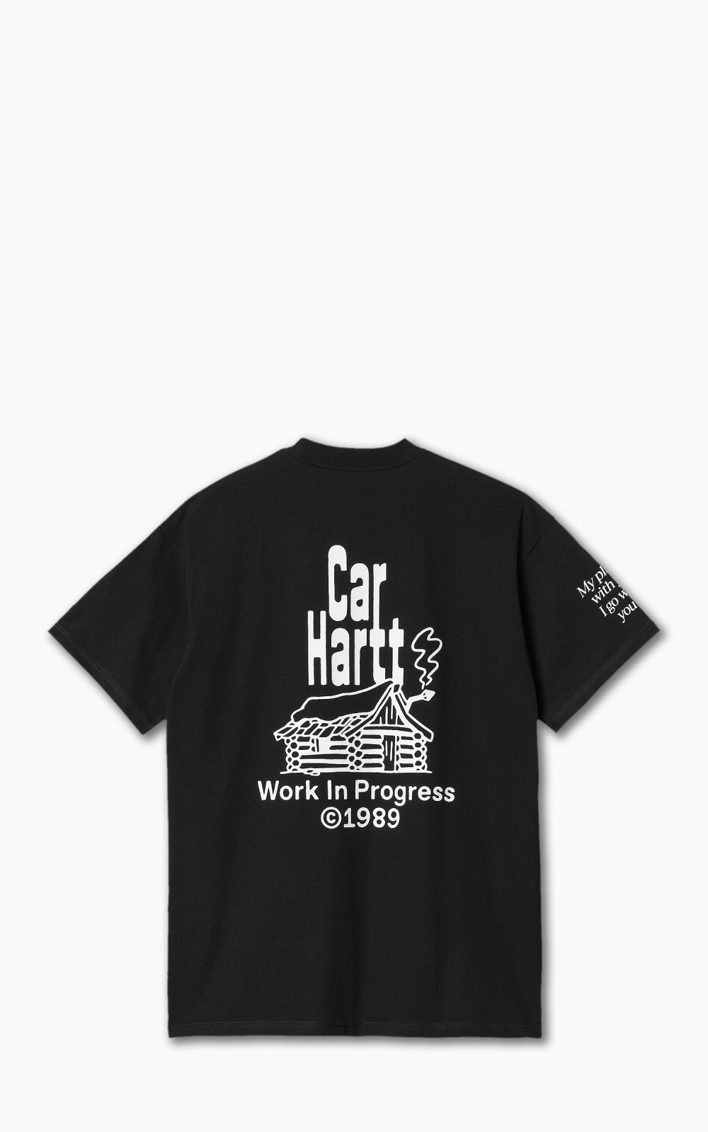 Carhartt WIP S/S Home T-Shirt Black/White | Cultizm