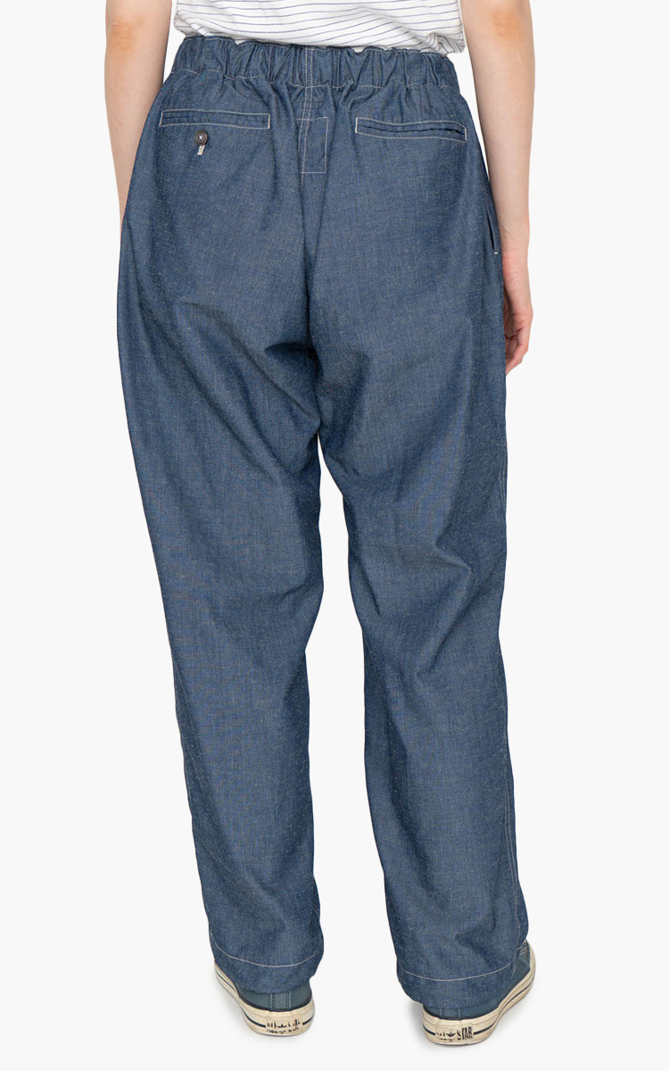 Nanamica Chambray Easy Pants Indigo | Cultizm