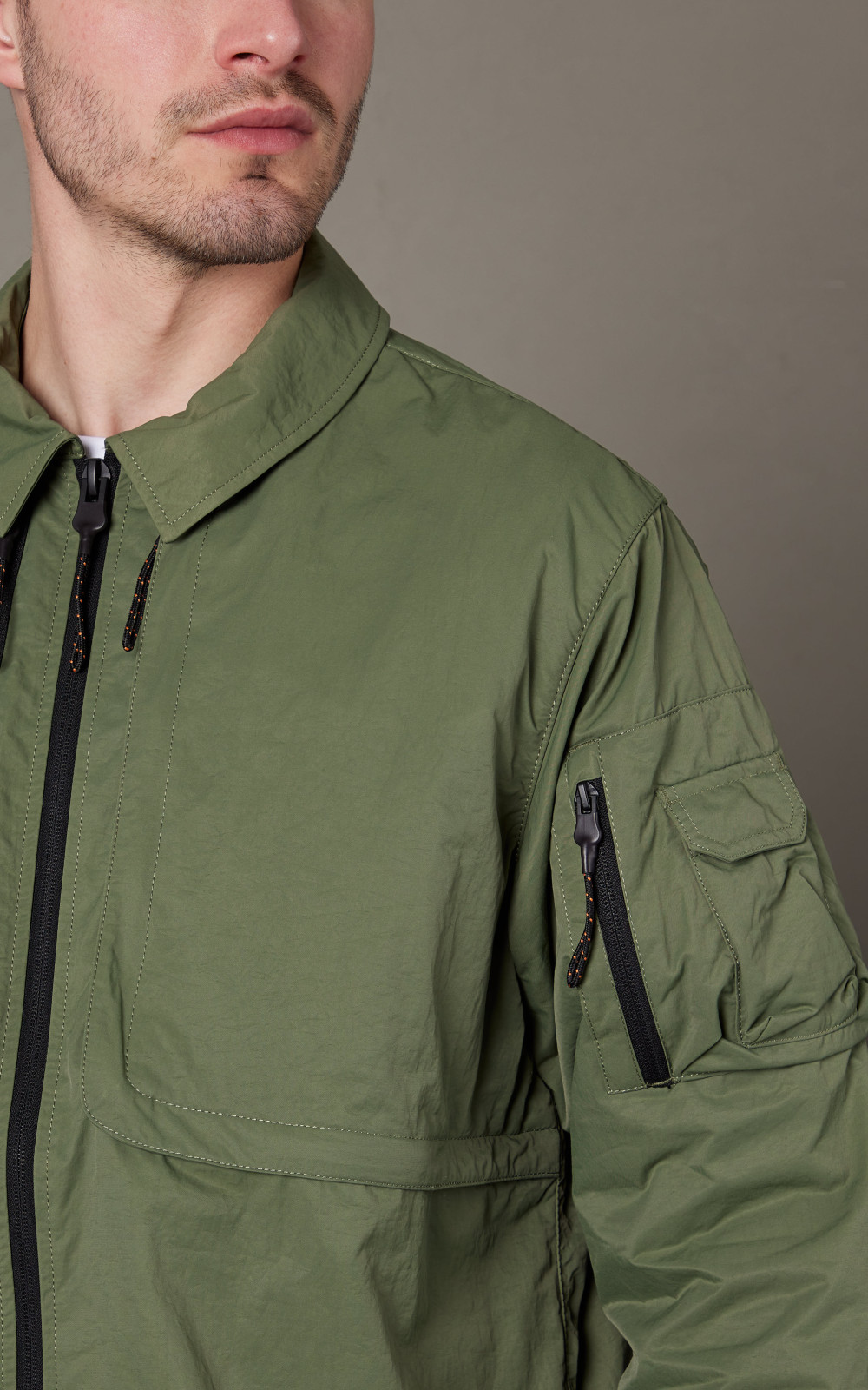 Alpha Industries Utility Shirt UV Sage Green | Cultizm