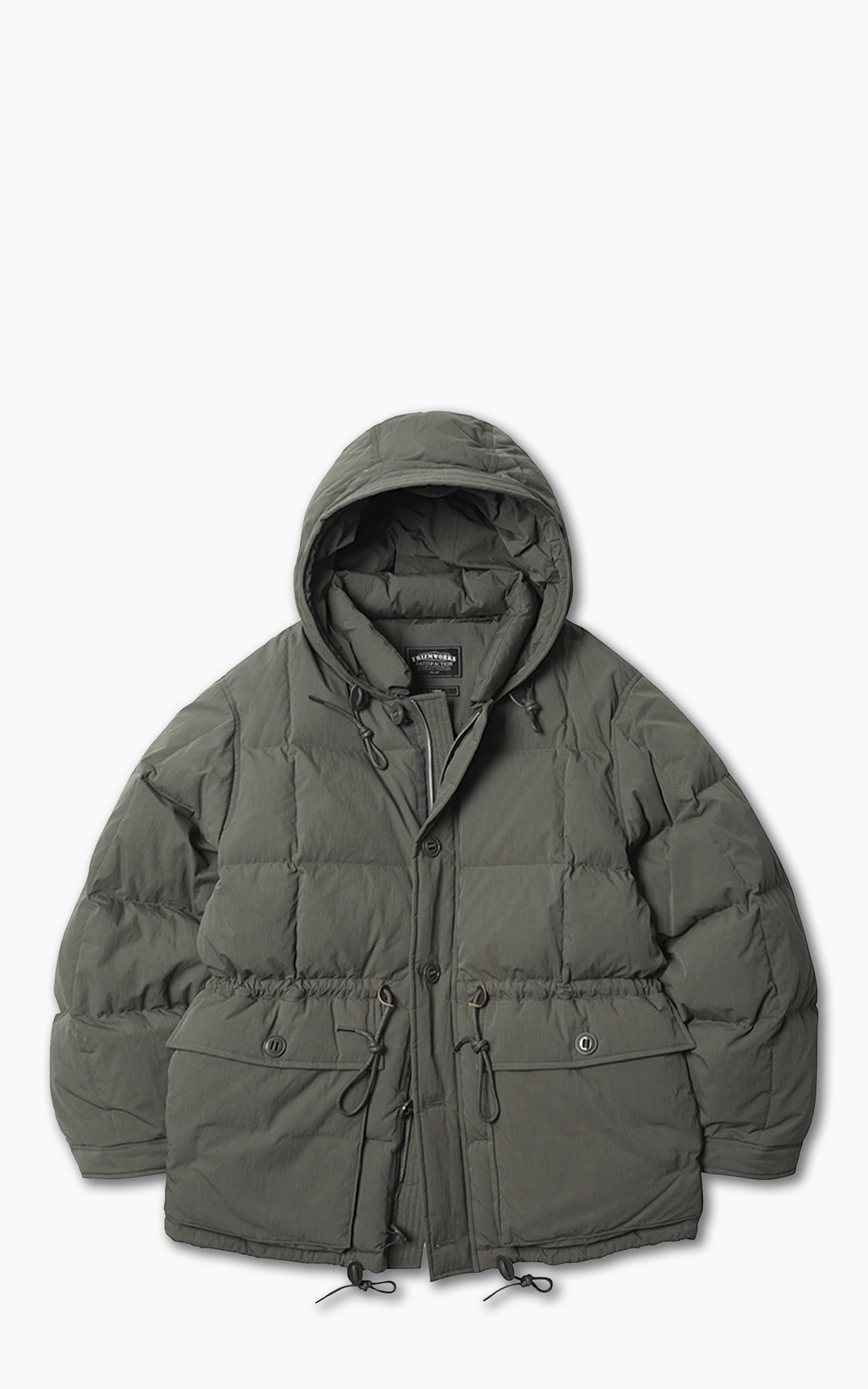 フリズムワークス メンズ コート アウター FrizmWORKS Karakoram Down Parka 004 Black ...