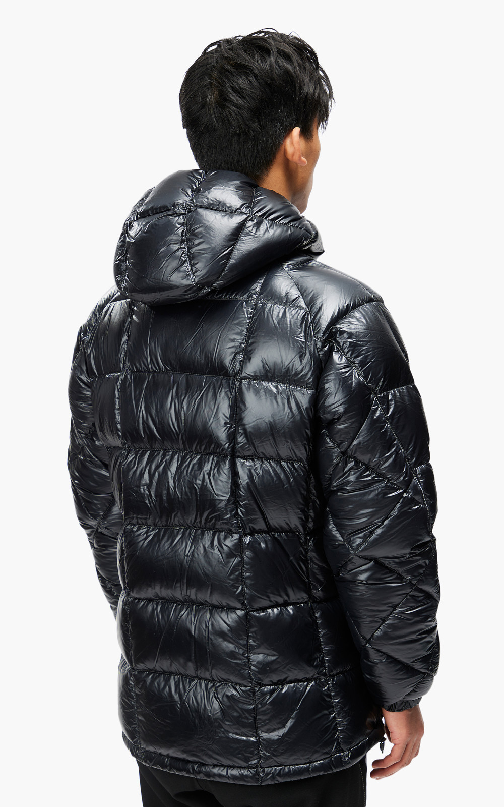 diamond stitch down hoodie | outerwear | and wander ONLINE STORE