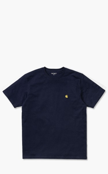 Carhartt WIP S/S Chase T-Shirt Dark Navy/Gold