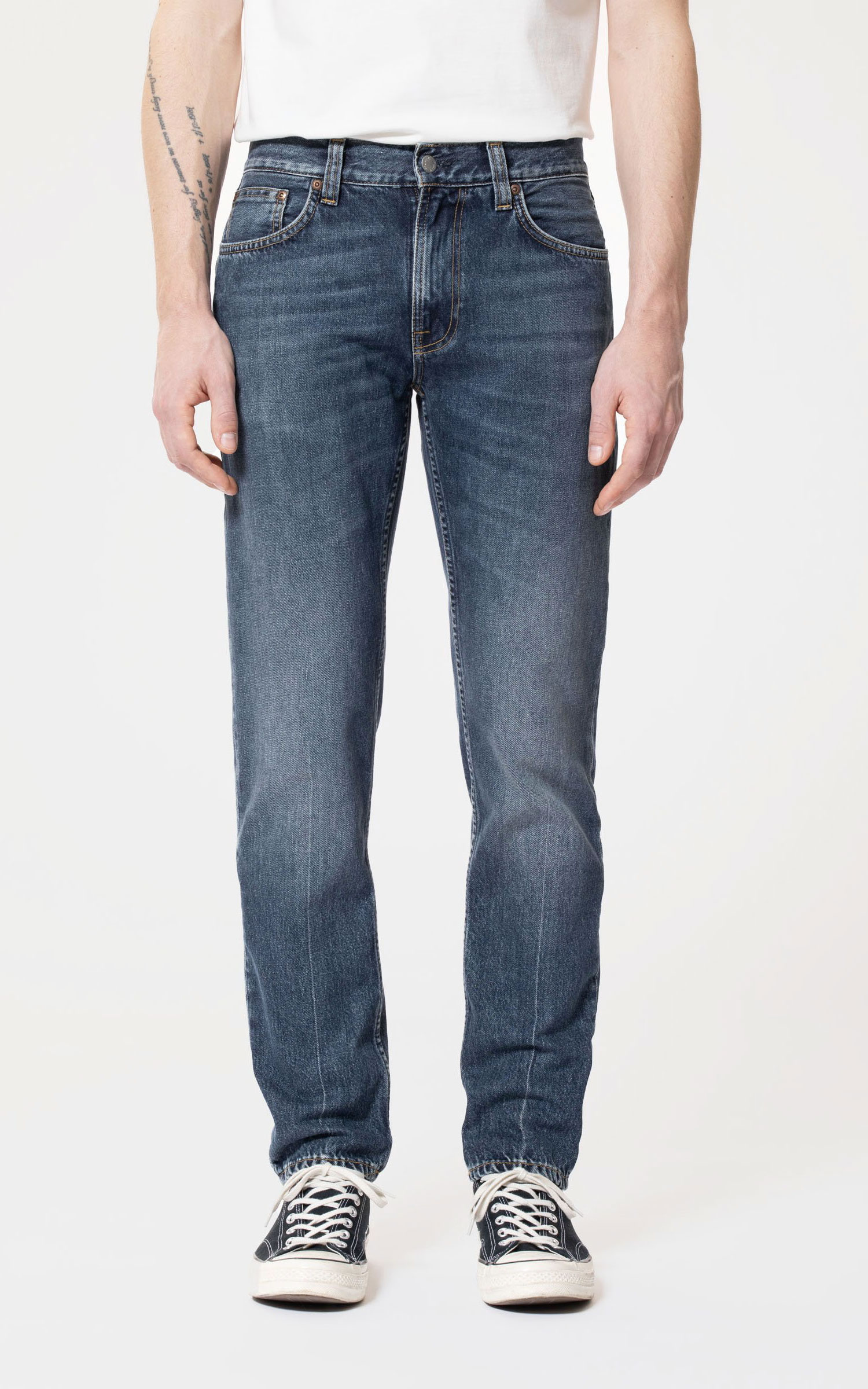 Nudie Jeans Gritty Jackson Press Creased | Cultizm