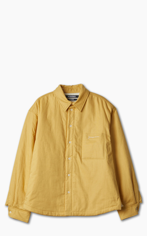 Jacquemus La Chemise Boulanger Puffed Overshirt Yellow