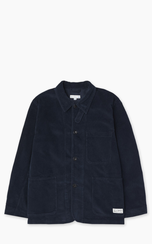 Merz b. Schwanen JKT03C Corduroy Jacket Dark Navy