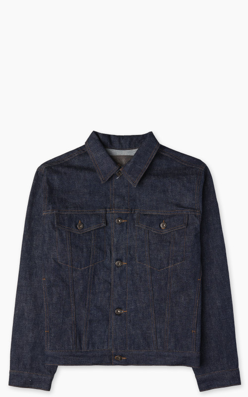 Naked & Famous Denim Denim Jacket Blue Wave Selvedge 12.5oz