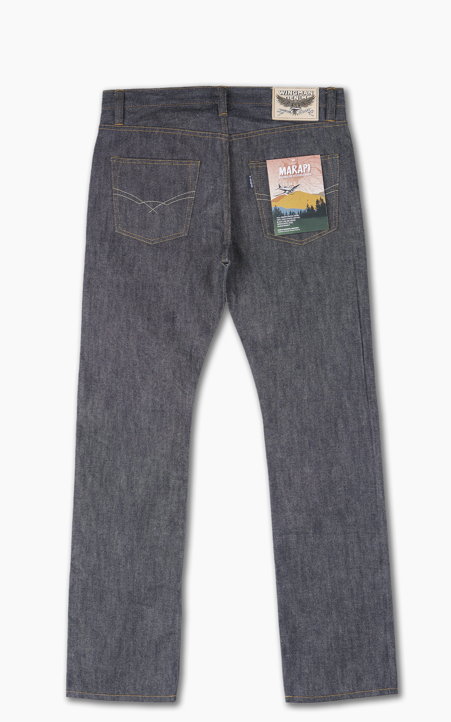 Wingman Denim Marapi Jeans Selvedge Indigo 14oz | Cultizm