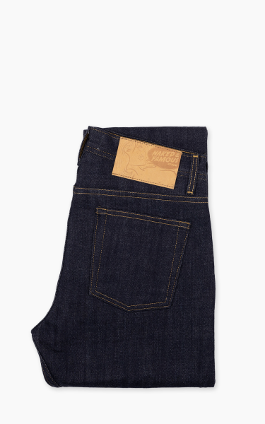 Naked &amp; Famous Denim Weird Guy Sea Island Selvedge Indigo 12oz