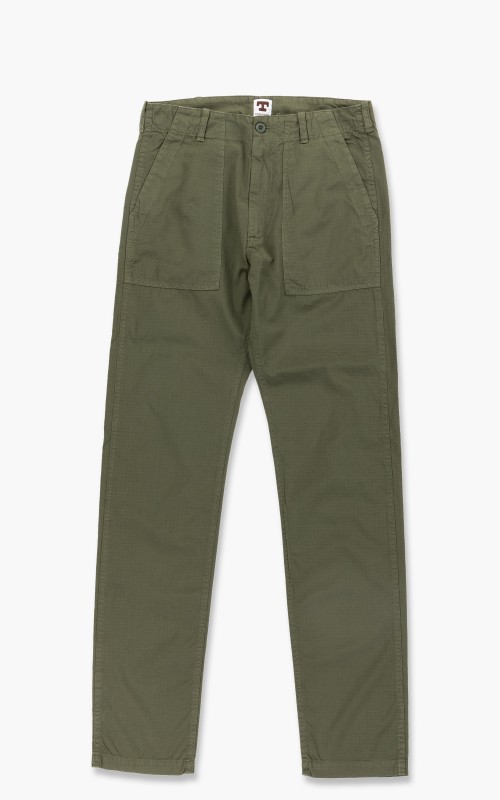 Tellason Fatigue Pant Tapered Ripstop Olive