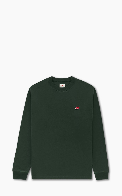 New Balance Core Long Sleeve T-Shirt "Made in USA" Midnight Green