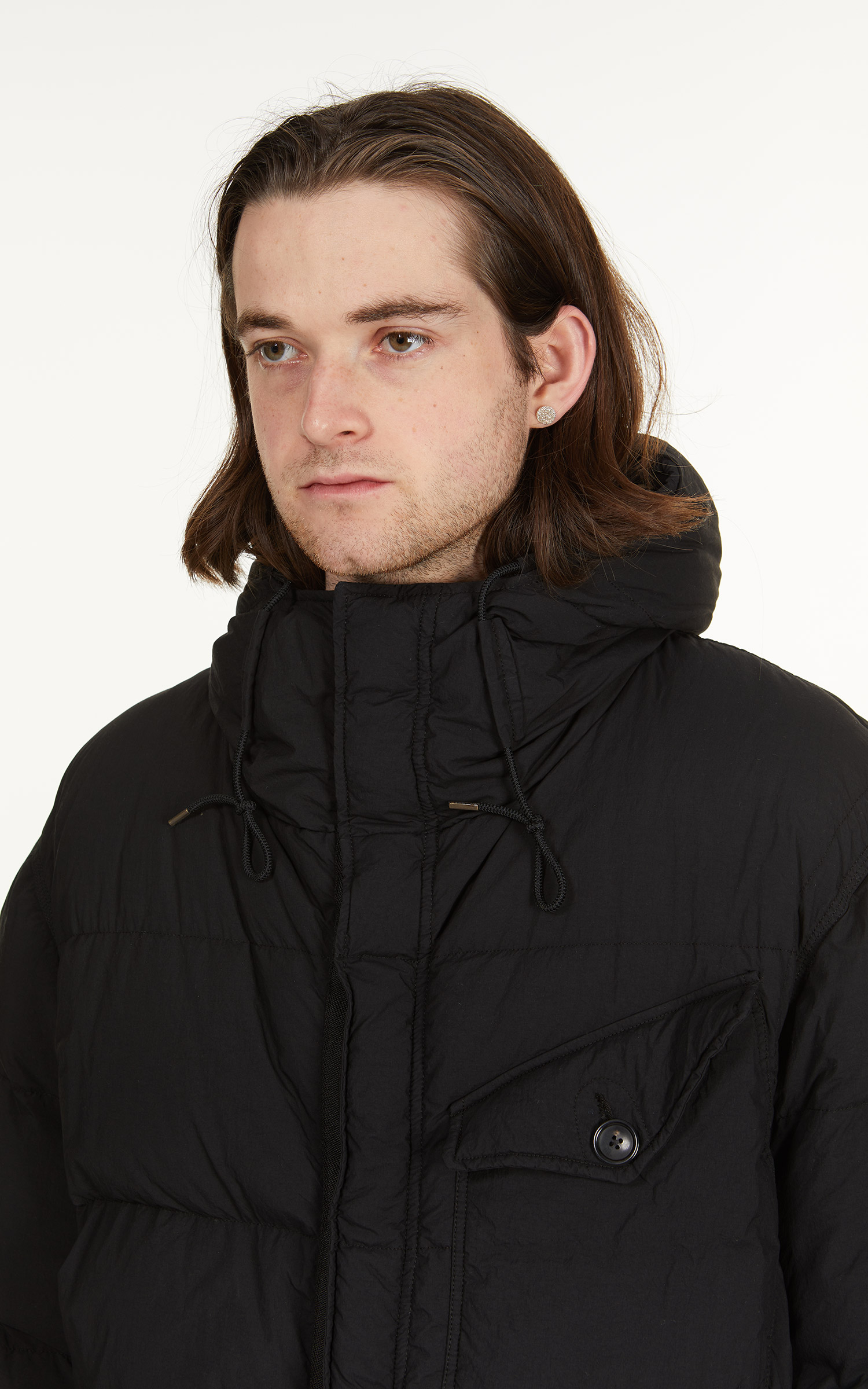 Ten C Survival Down Jacket Black | Cultizm