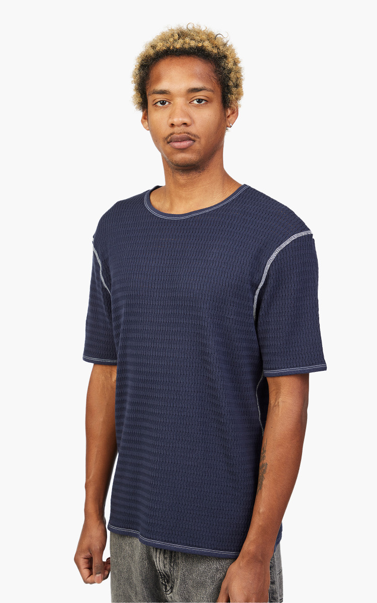 ★人気★【OUR LEGACY】★TANKER T-SHIRT Navy Sport Croche.t★ Our-Legacy-Tanker-T-Shirt-Navy
