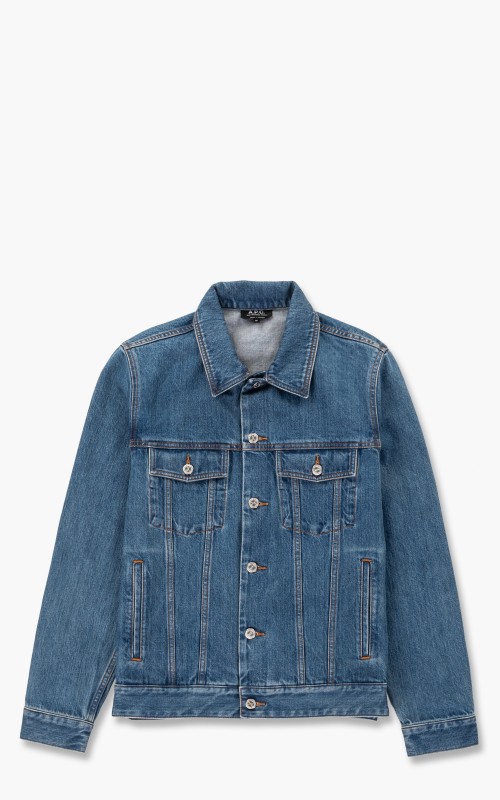 A.P.C. Charles Jean Jacket Washed Blue