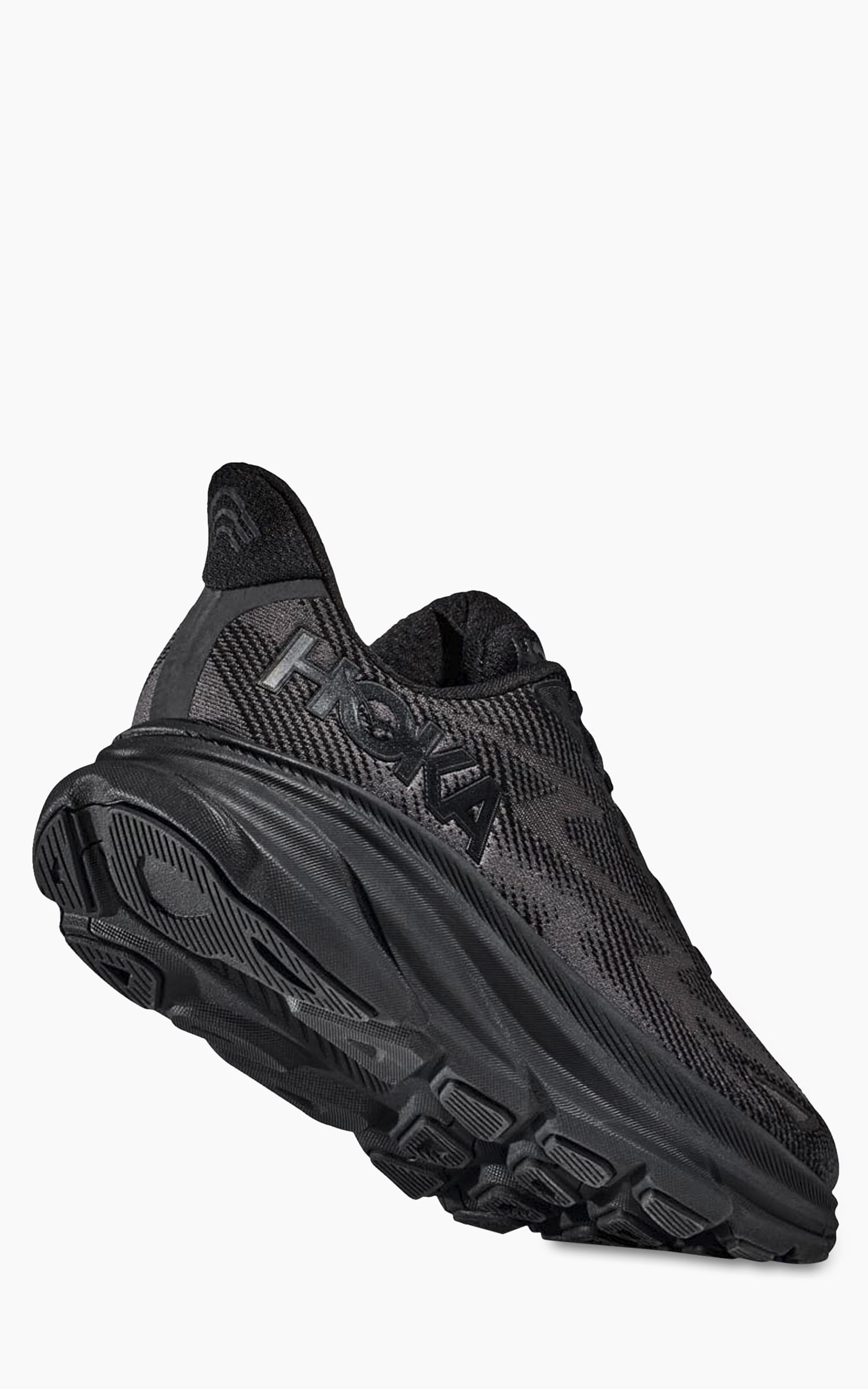 HOKA Clifton 9 Black/Black | Cultizm