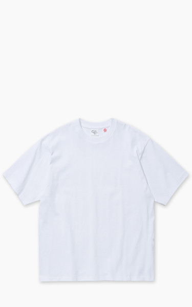 Cotton Research Club S/S Tubular T-Shirt White