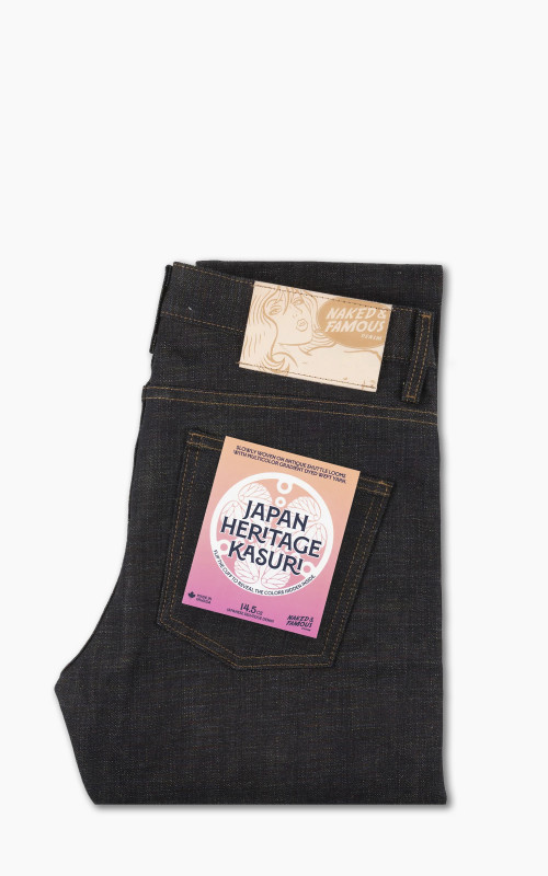 Naked & Famous Denim Super Guy Japan Heritage Kasuri