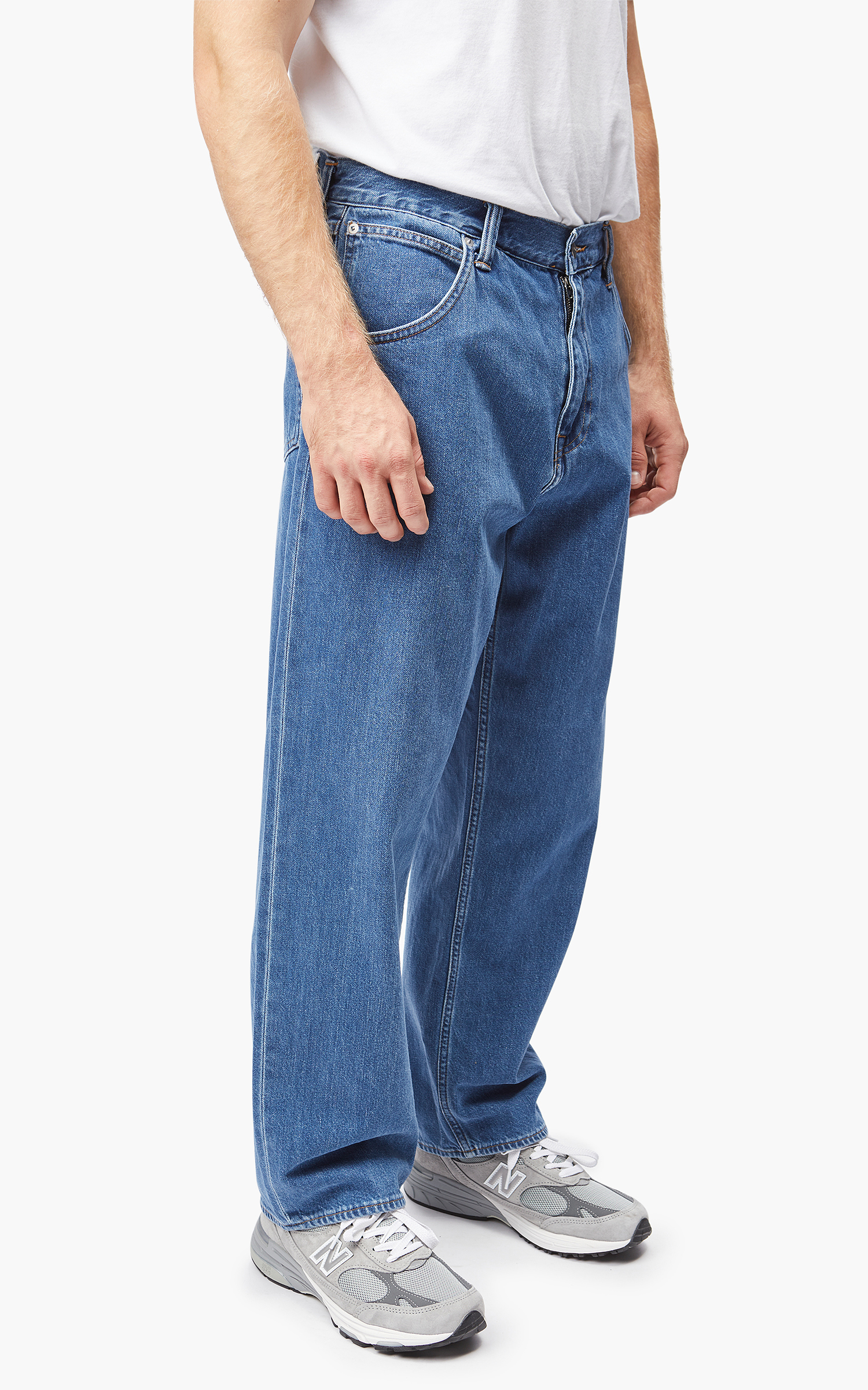 Edwin Tyrell Pant Nicola Blue Denim Blue Light Marble Wash 11.6oz | Cultizm