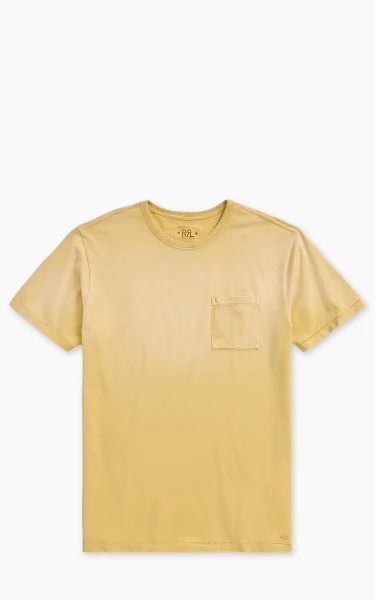 RRL Garment-Dyed Pocket T-Shirt Wicked Yellow