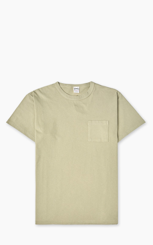 Houston Pigment Dyed Pocket T-Shirt Olive