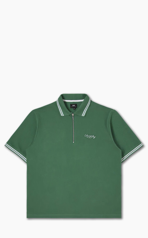 Edwin Affect Polo Pique Shirt Foliage Green