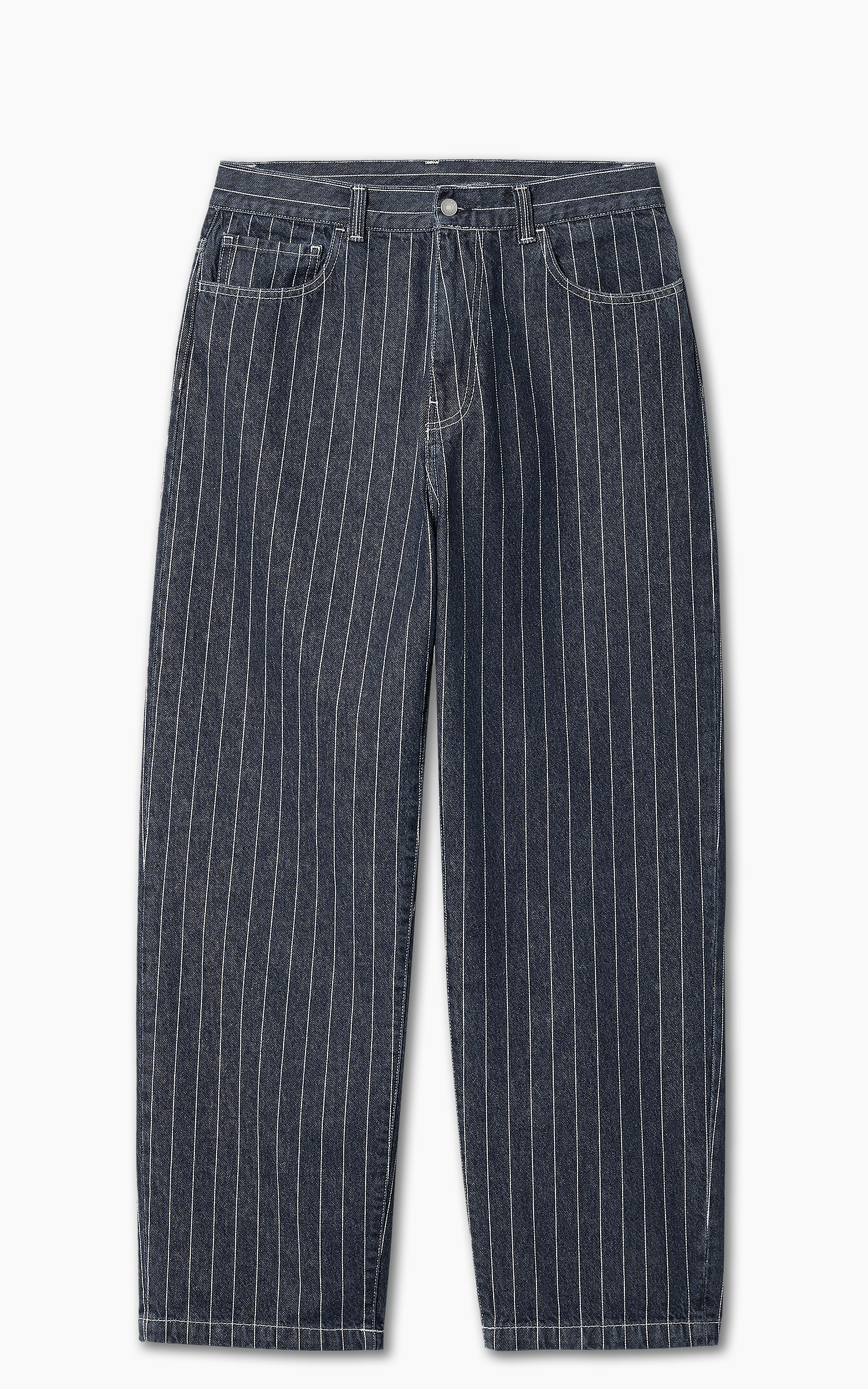 Carhartt WIP Orlean Pant Orlean Stripe Blue/White Stone Washed | Cultizm