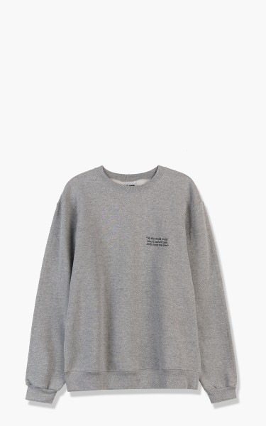 Digawel Ready-Made Sweatshirt Embroidery Grey DWUB046-Grey