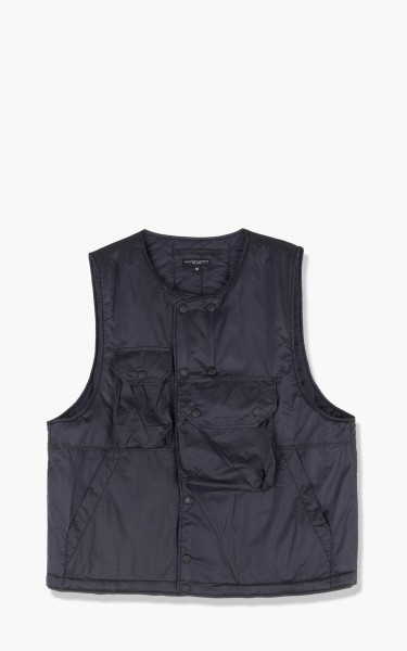 Engineered Garments Cover Vest Flight Nylon Micro Ripstop Olive 21F1C003-KD001